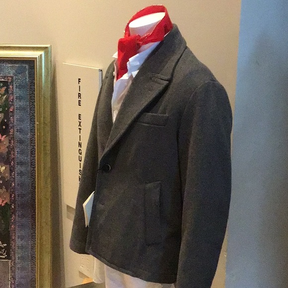 NWT Barena Venezia grey Pea coat. - Picture 3 of 8